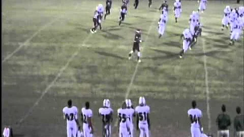 Deandre Thomas #1 QB/WR/KR Raines Highschool 2011 ...