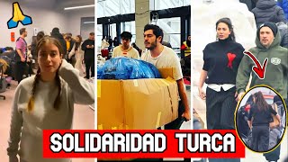 Actores turcos UNIDOS ante el terremoto NO dejan de AYUDAR 🙏