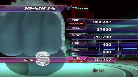 Sonic Unleashed - Eggmanland (S-Rank, no deaths)