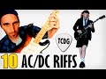 Aprende Como Tocar 10 Grandiosos Riffs De AC/DC En Guitarra | Tutorial TCDG