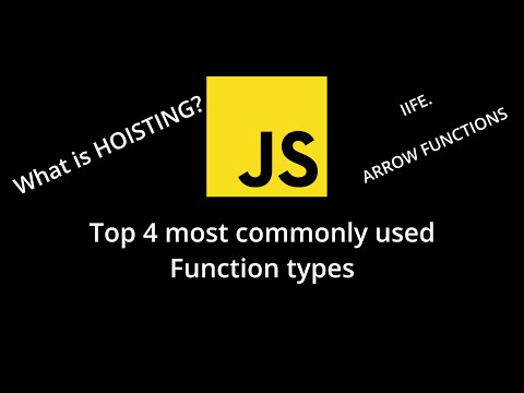 Function types | Arrow Functions | What is Hoisting ? | IIFE #interview #javascript