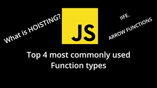 Function types | Arrow Functions | What is Hoisting  | IIFE #interview #javascript