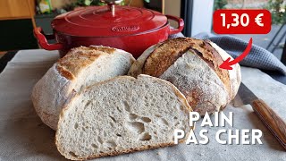 Recette de pain pas cher. Comment faire 2 pains pour 1€  Le vrai prix du pain