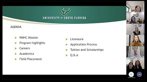 USF RMHC Virtual Information Session November 3, 2021