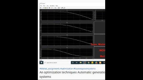 An optimization techniques Automatic generation control of four area power systems - MATLAB SIMULINK