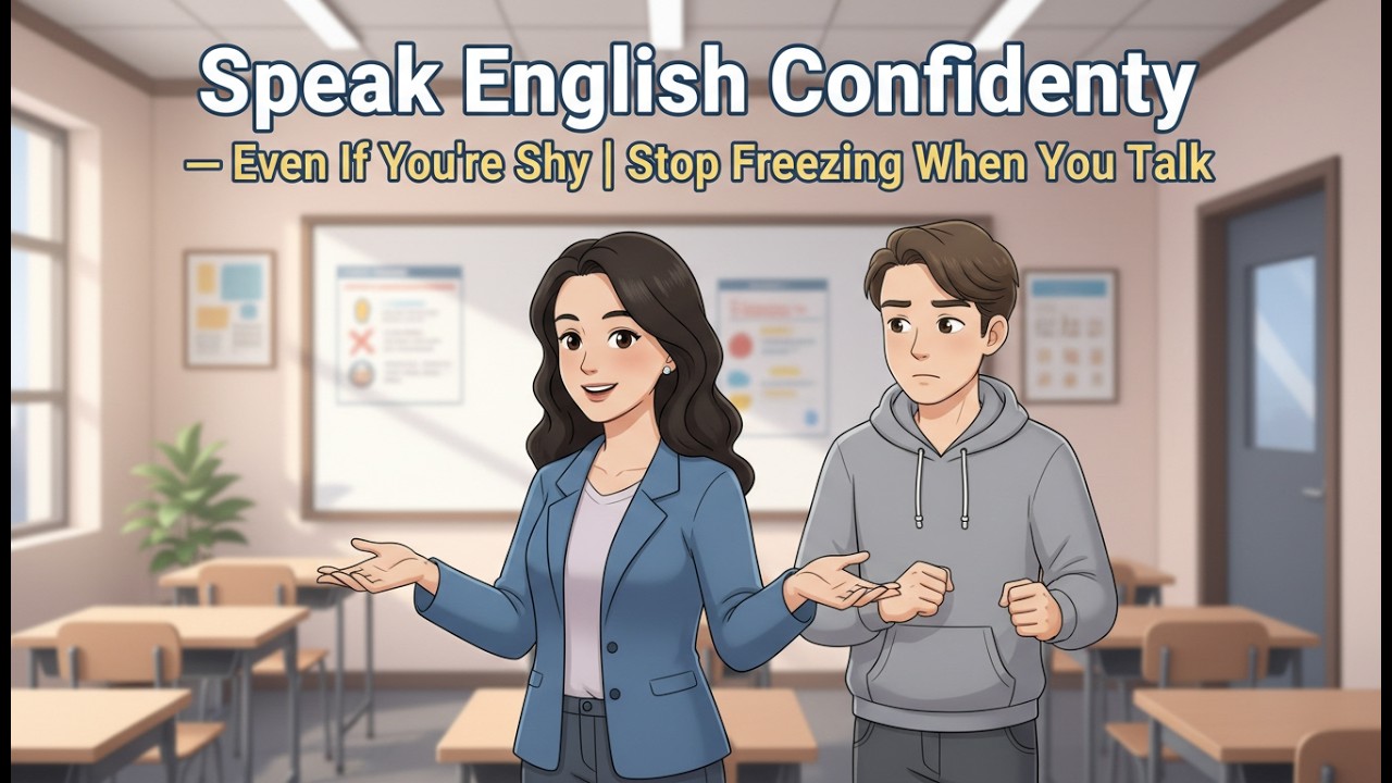 Speak English Confidently — Even If You’re Shy | Stop Freezing When You ...