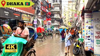 4K Bangladeshi walking tour Dhaka city 2023 ||  chawkbazer walking tour 23