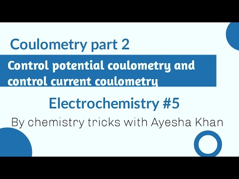 Video: Wat is gecontroleerde potentiaalcoulometrie?