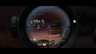 Pure Sniper Gameplay Walkthrough (Android) - Level 9 Z8 Airport PROJECT RUNWAY || PROTECT THE COPS screenshot 2