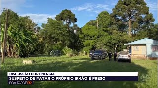 Homem é preso suspeito de matar o próprio irmão em SJP