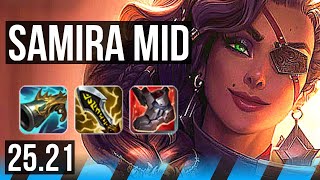 SAMIRA vs ZED (MID) | 14/2/17, Legendary | EUNE Master | 25.21