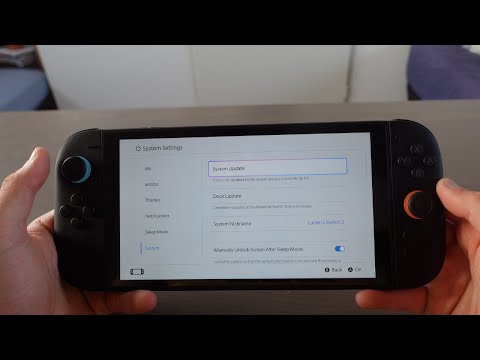 How to Update System Software to Latest Version Nintendo Switch 2