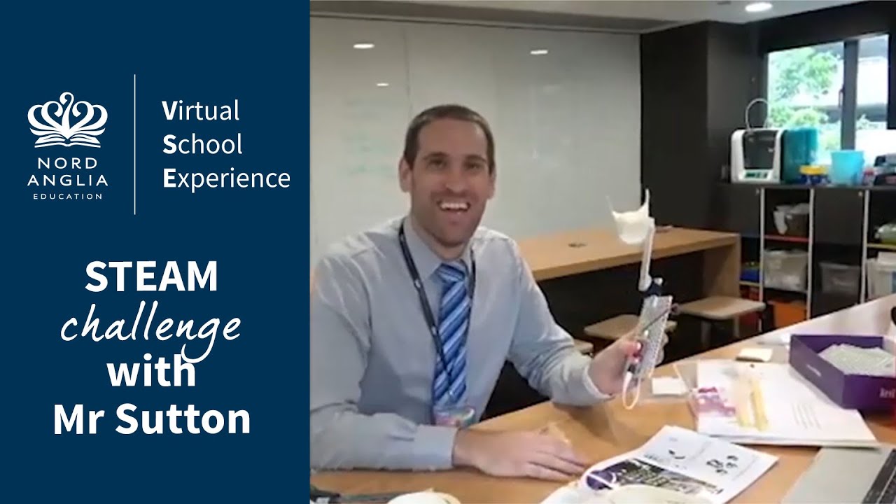 Virtual school experience – A STEAM challenge with Mr Sutton - YouTube