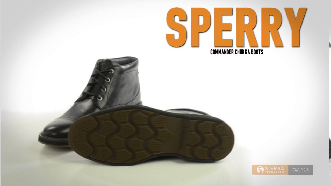 sperry commander chukka