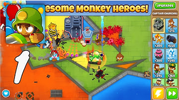 Bloons TD 6 Gameplay Walkthrough Part 1 (Android, IOS)