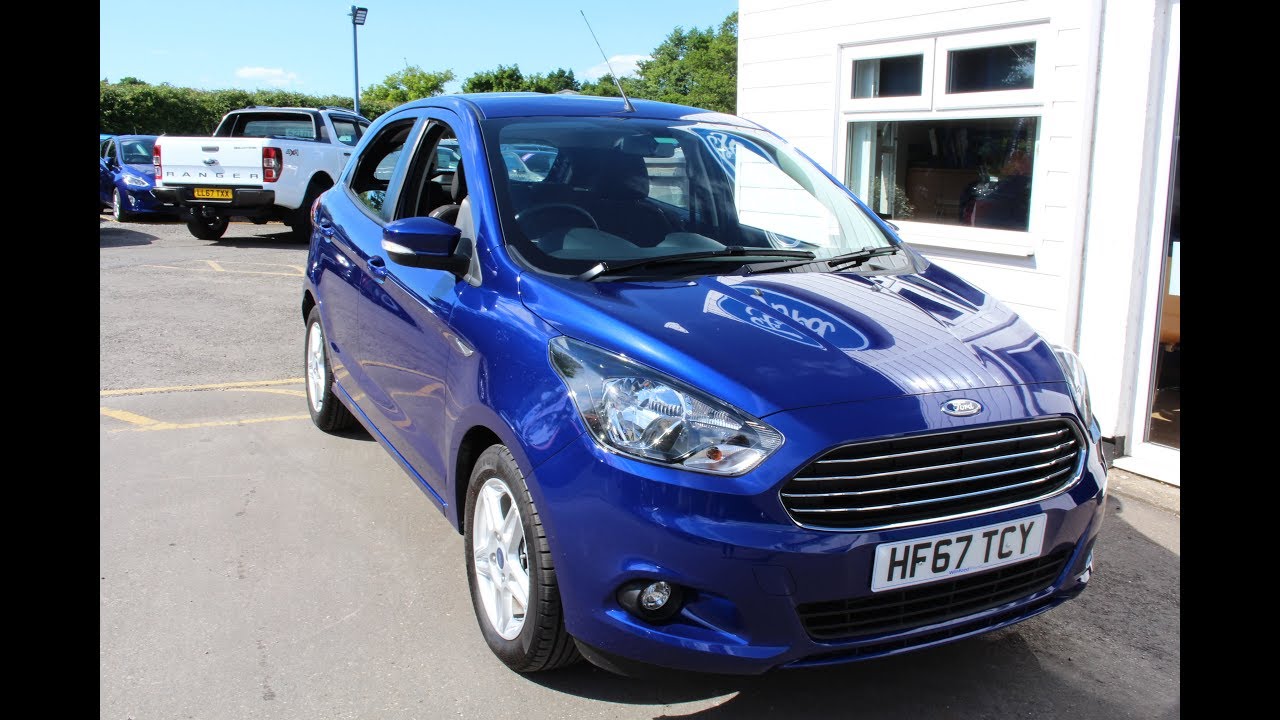 Ford KA+ 1.2 (85ps) Zetec in Deep Impact Blue | Winford Ford