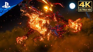 (PS5) Final Fantasy 16 | Ifrit Vs. Phoenix Eikon Cinematic Battle Boss Fight (4K 60FPS)