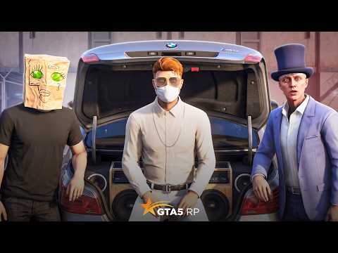УГНАЛИ BMW E60 С ANTONIO, ЧИФИР В СЛАДОСТЬ В GTA 5 RP