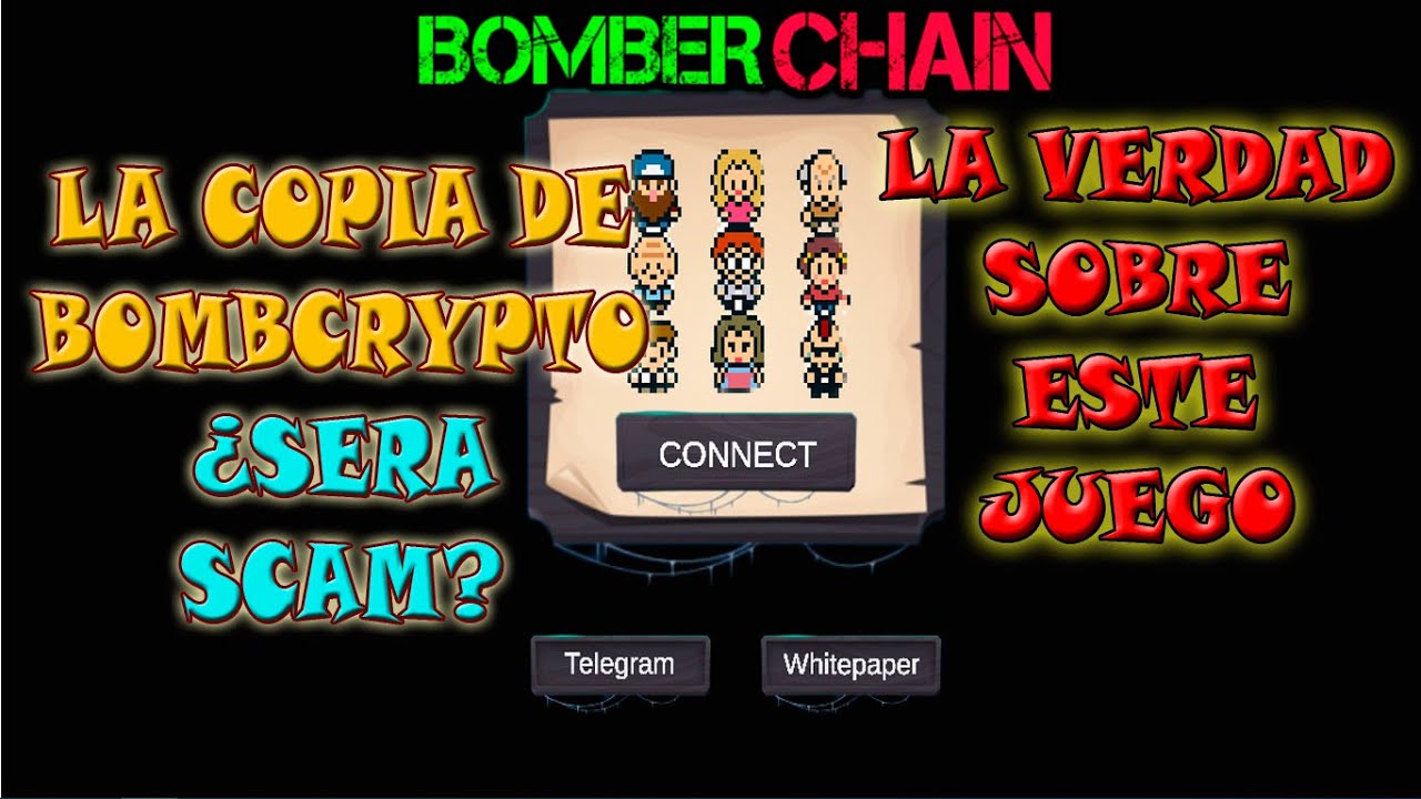 BOMBERCHAIN NFT GRATIS ¿SERA SCAM O SOLO PARECE? TIPO BOMBERMAN
