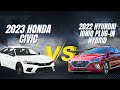 2022 hyundai ioniq plugin hybrid vs 2023 honda civic  9to5tech