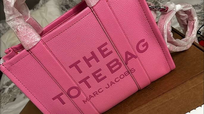 Marc Jacobs Micro tote bag candy pink a/ morning glory #marcjacobstotebag  #thetotebag #marcjacobsbag 