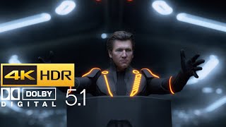 TRON: Legacy - Clu's Speech - (Open Matte - HDR - 4K - 5.1)