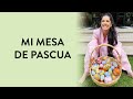 Mesa de Pascua | Martha Debayle