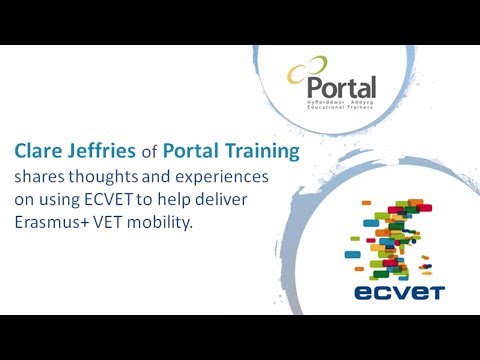 ECVET experiences - Clare Jeffries, Portal Training