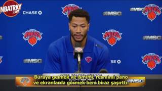 Derrick Rose Knicks ve Melo Hakkında Konuşuyor (Türkçe Altyazılı) Resimi