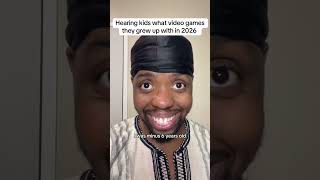 Hearing kids today what video games they grew up with in 2026 pt2 #shorts #skit #millennials #genz