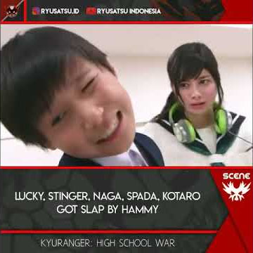 Adekan adekan hamy memukul kyu ranger high schol war