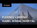 Iluminación flexible para la uniformidad al Hospital Isabel Zendal de Madrid