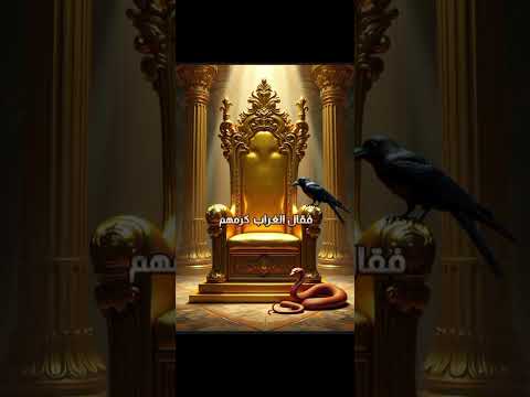 قصه سيدنا سليمان و الغراب