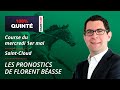 Pronostics quint pmu  100 quint du mercredi 1er mai  saintcloud