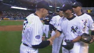 Mo picks up save on final Opening Day at old Yankee Stadium