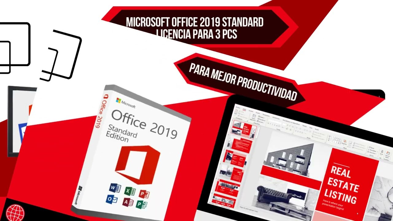En WIN&OFFICE-KEYS-España presentamos el combo: Windows 10 Professional + Office 2019 Standard.