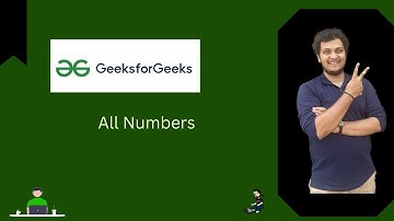 All Numbers ||GFG Weekly Coding Contest 87 || Java || Explanaation  🚀