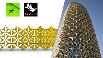 Al Bahar towers Facade EASY!  (Grasshopper Tutorial)