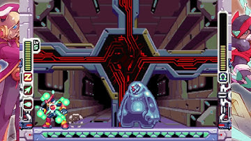 Mega Man Zero 2 - Rainbow Devil MK2 Boss Fight - No Damage