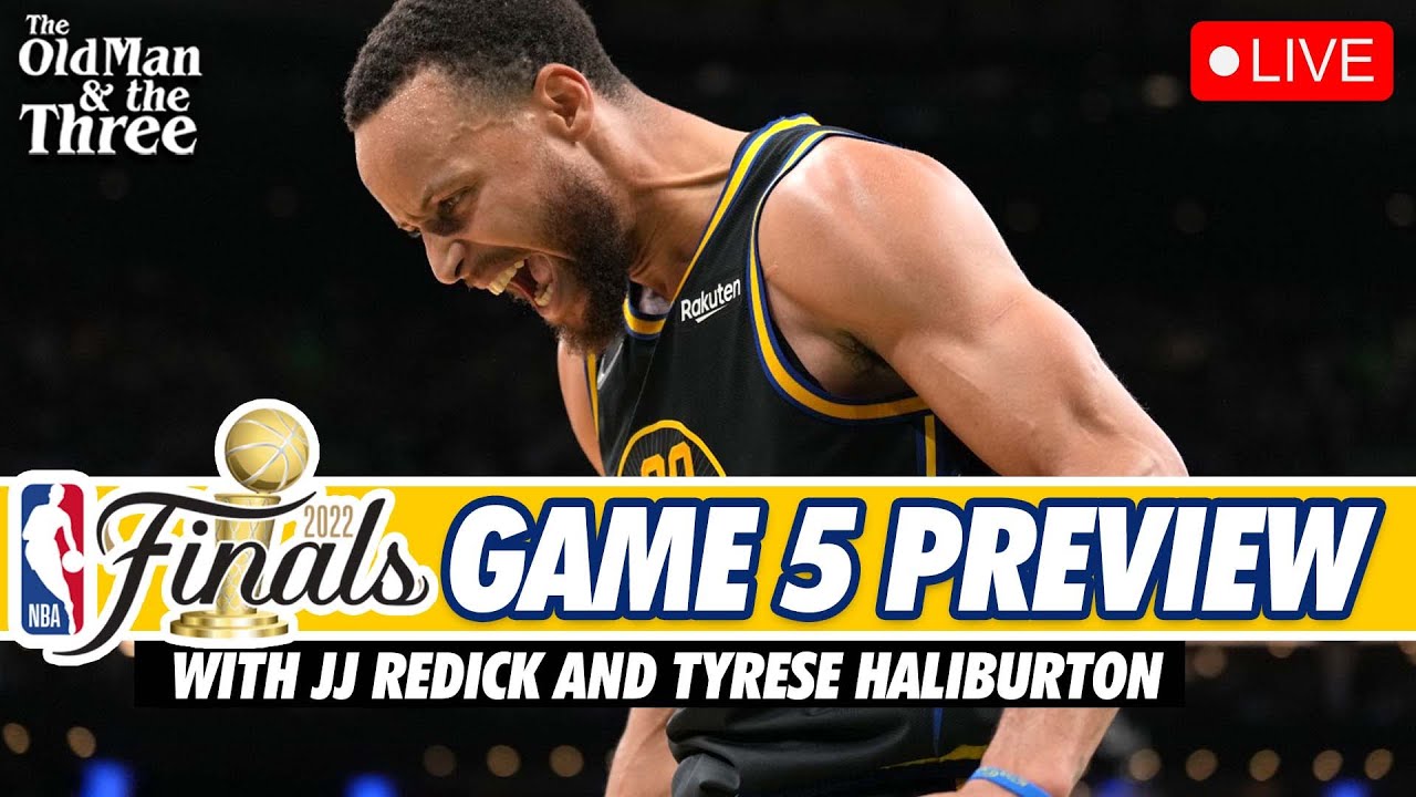 NBA Finals Live Stream w/ JJ Redick and Tyrese Haliburton Game 5 Preview Warriors vs
