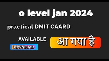 o level practical admit card jan 2024 #oleveladmitcard