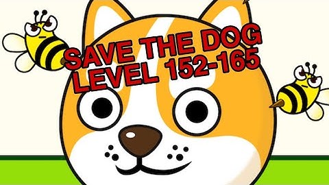 SAVE THE DOG 🐶 LEVEL 152-165 WALKTHROUGH |||LEVEL 152 TO 165 FULL GAMEPLAY|||