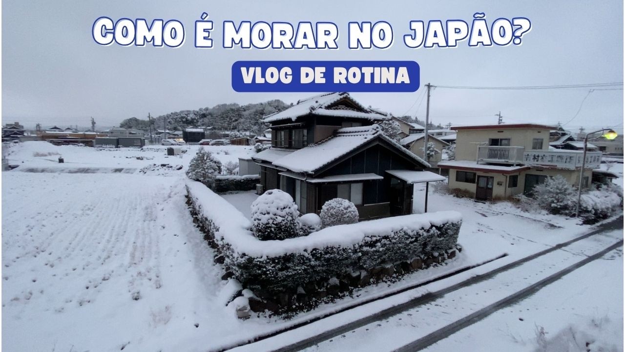 VLOG no Japão - rotina - trabalho - momento de qualidade...