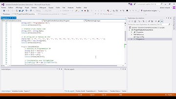 Formation C# : Chaînes de caractères