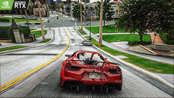 GTA 5 Unreal Engine 5 Realism Graphics | RTX 4090 Gameplay with Latest Ray Tracing - GTA 6?  #89