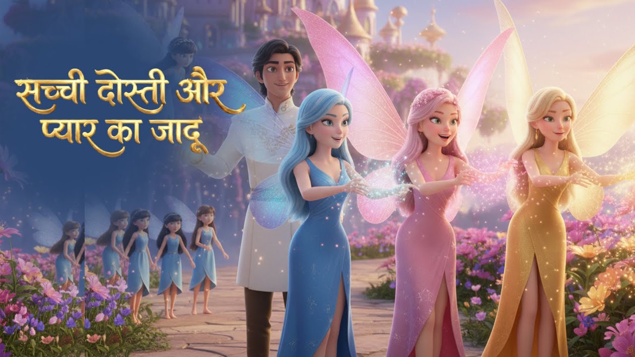 सच्ची दोस्ती | magical story I fairy tale story | princess love I Hindi Stories |Pariyo Ki Kahani
