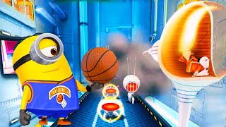 Layup Stuart minion vs Vector and his Drones ! Despicable me minion rush game