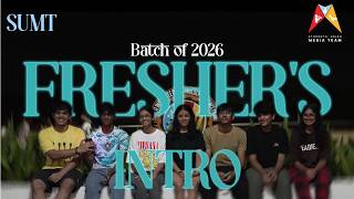 Freshers' Intro 2026 | BITS Pilani | SUMT