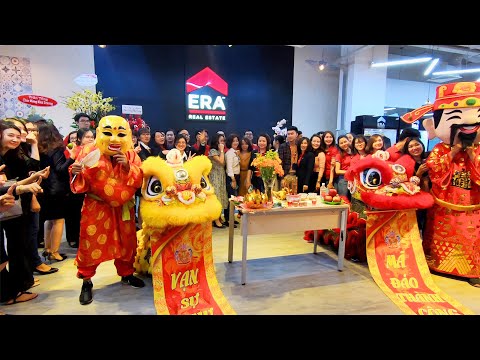 Chúc mừng ERA Vietnam khai trương văn phòng mới HOÀNH TRÁNG hơn | OneEra Thành Vlog