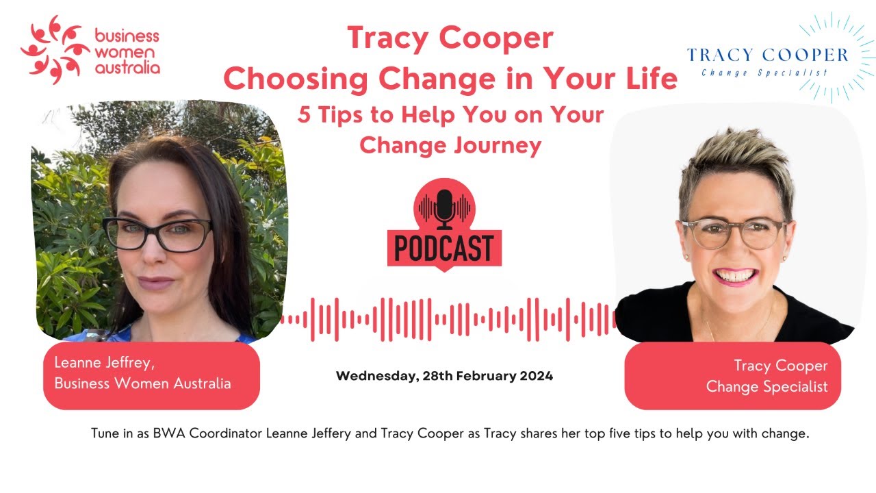 Podcast: Choosing Change in Your Life with Tracy Cooper - YouTube